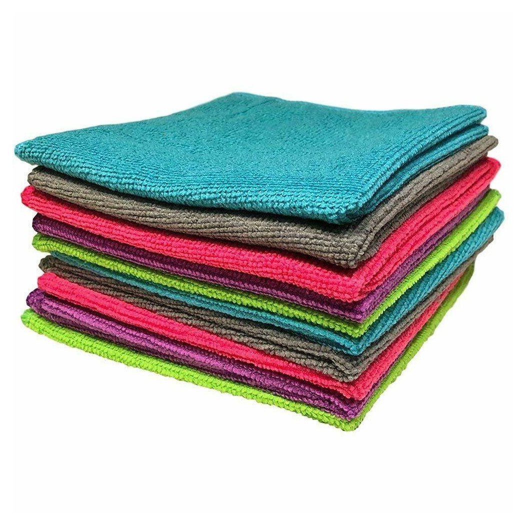 24 Microfibra Panni 30x30cm Limpieza limpia Toalla de lavado de autos multiusos