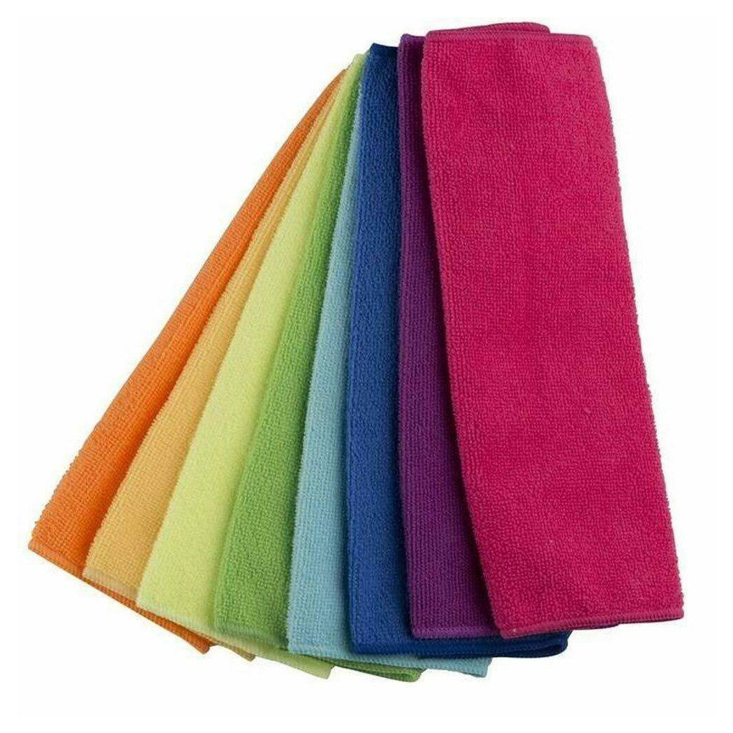 24 paños de microfibra 30 x 30 cm tela de limpieza multiusos de tela de toalla de coche