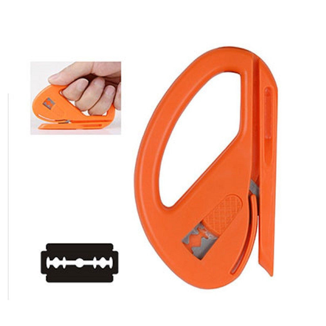 3 cortadores con cuchilla protegida para filmado de fibra de carbono PVC Papel de pantalla de vinilo