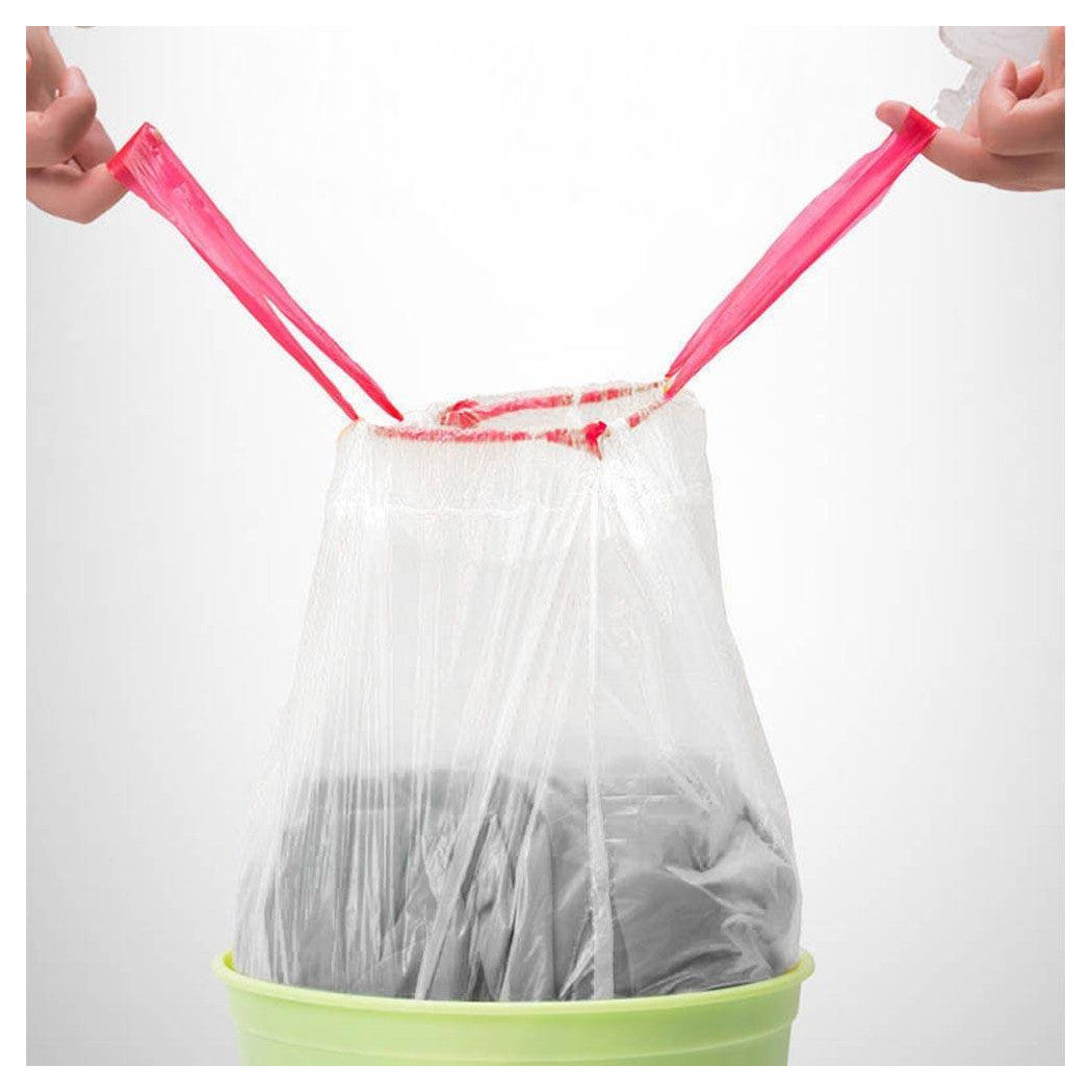 5 bolsas de rollos Bolsas Fragant Junk 30LT 50x60 con asas blancas 100 unids