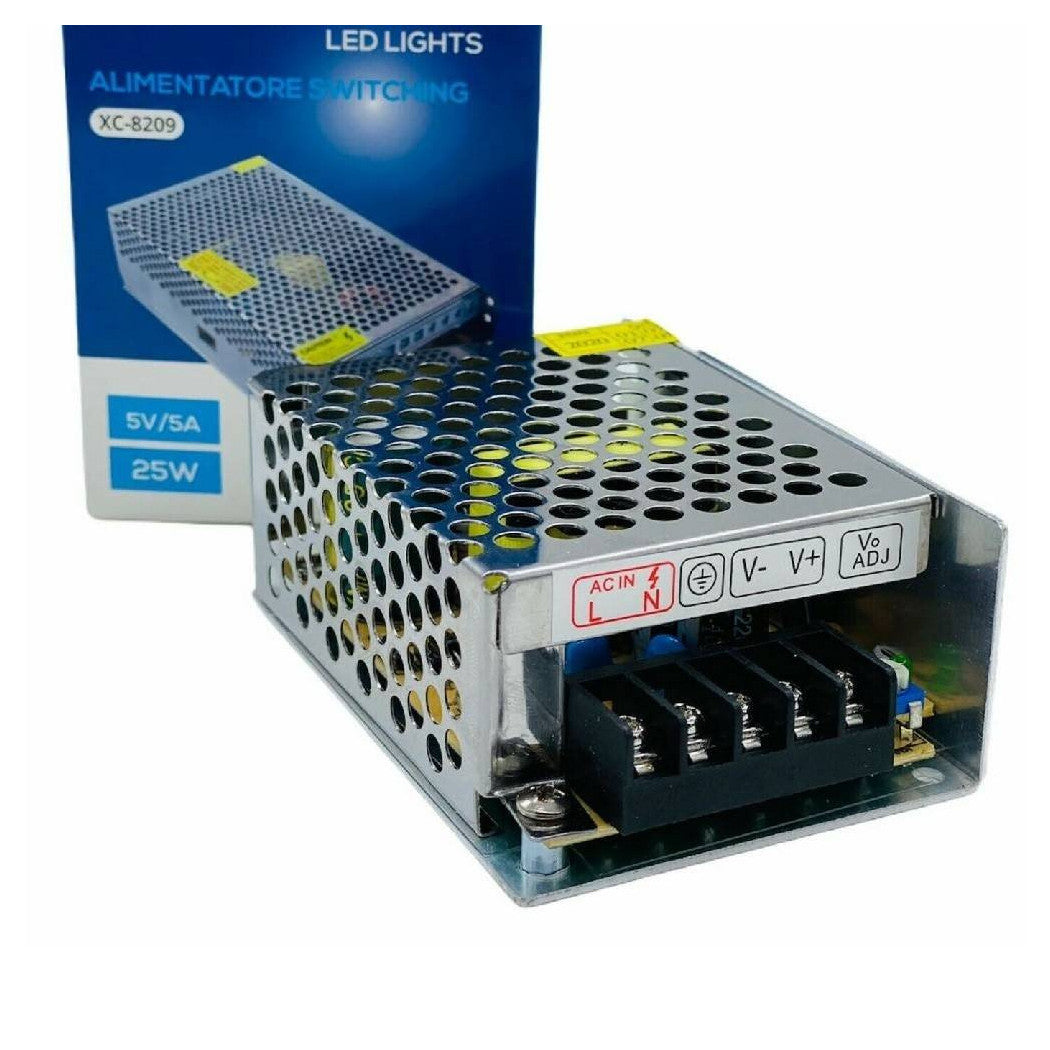 5A 5V 25W AC100-220V Fuente de alimentación estabilizada AC100-220V
