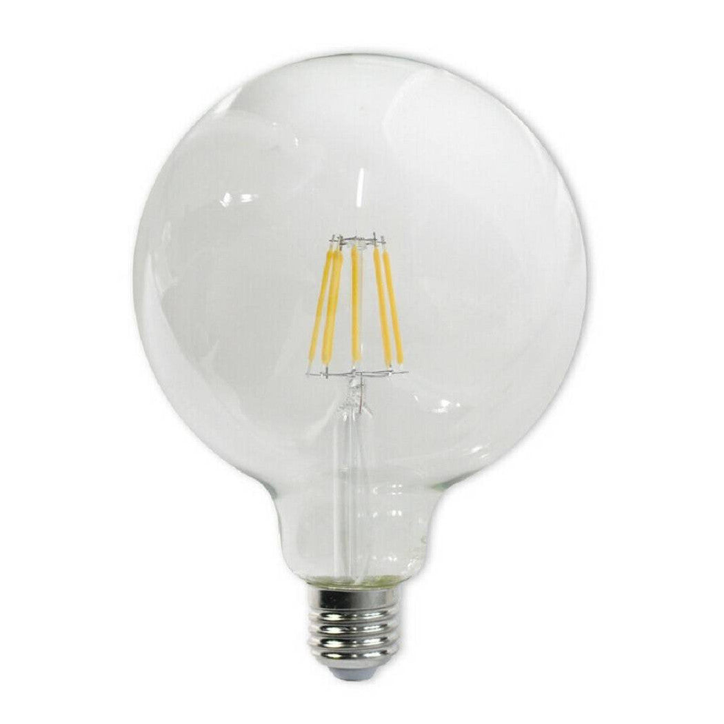 8W GLOBO G125 LED ATTACCO E27 LUZ CALDA G125-TC