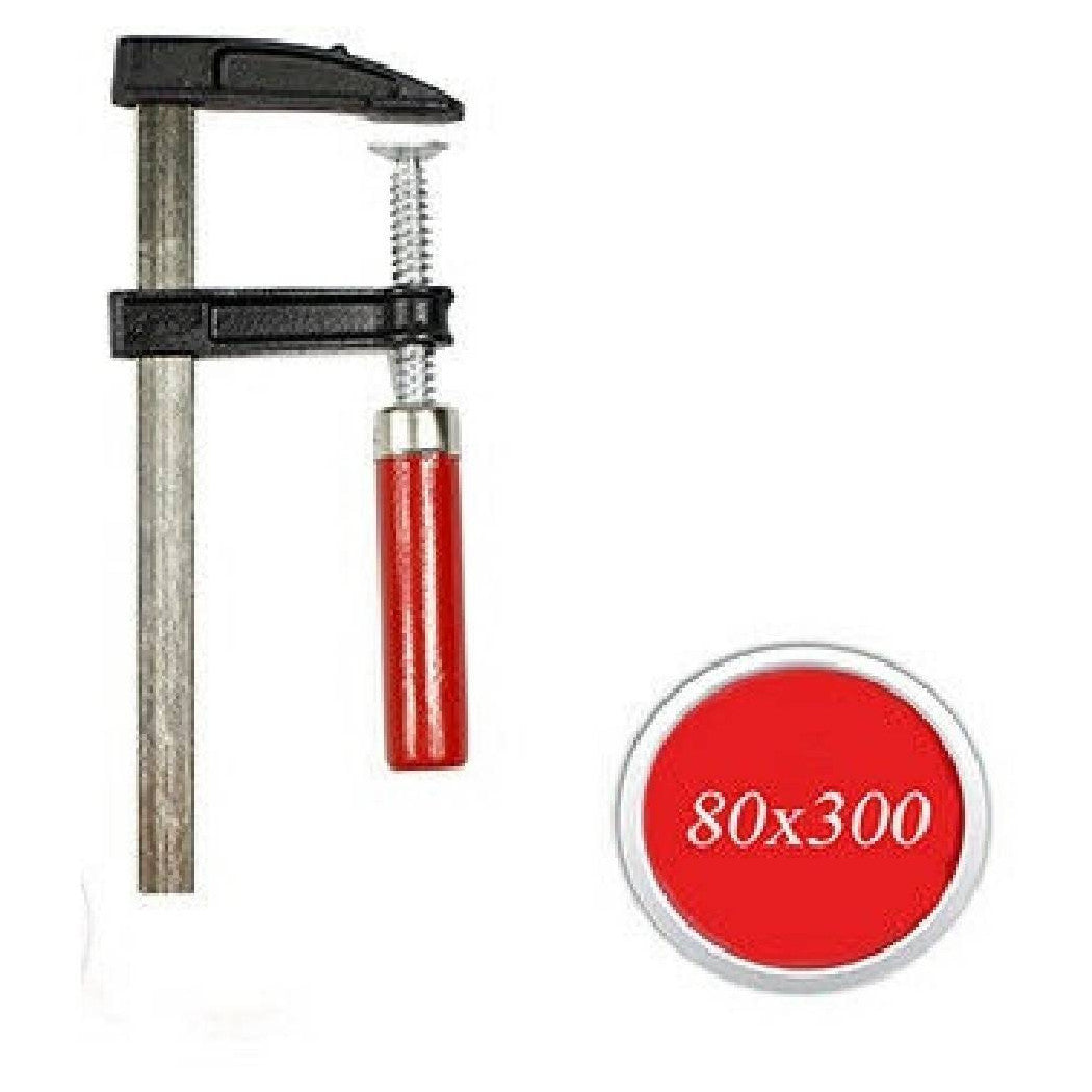 Abrazadera de tornillo de sujeción para la abrazadera de sujeción de vise de bricolaje 80x300mm