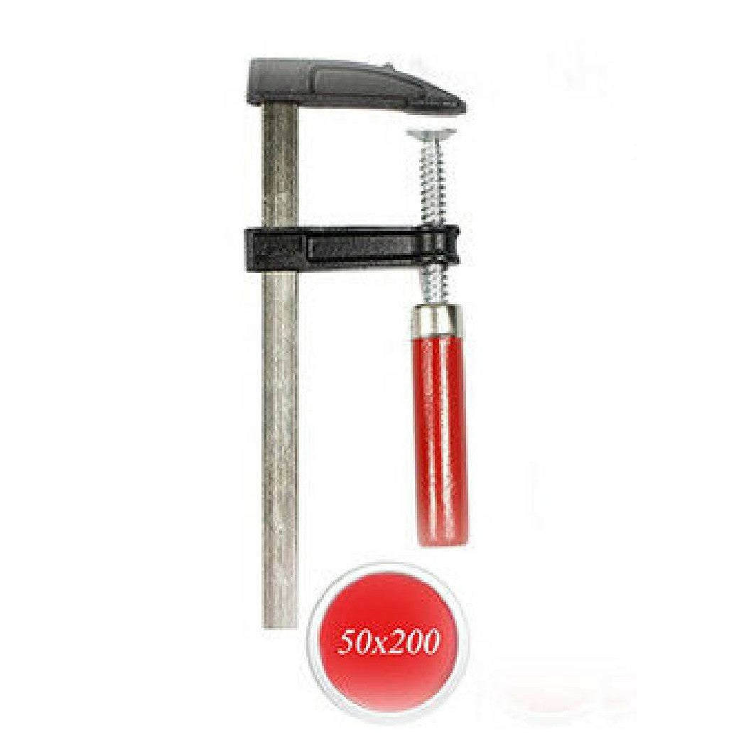 Abrazadera de tornillo de sujeción para sujeción de sujeción de bricolaje Abrazadera 50x200mm