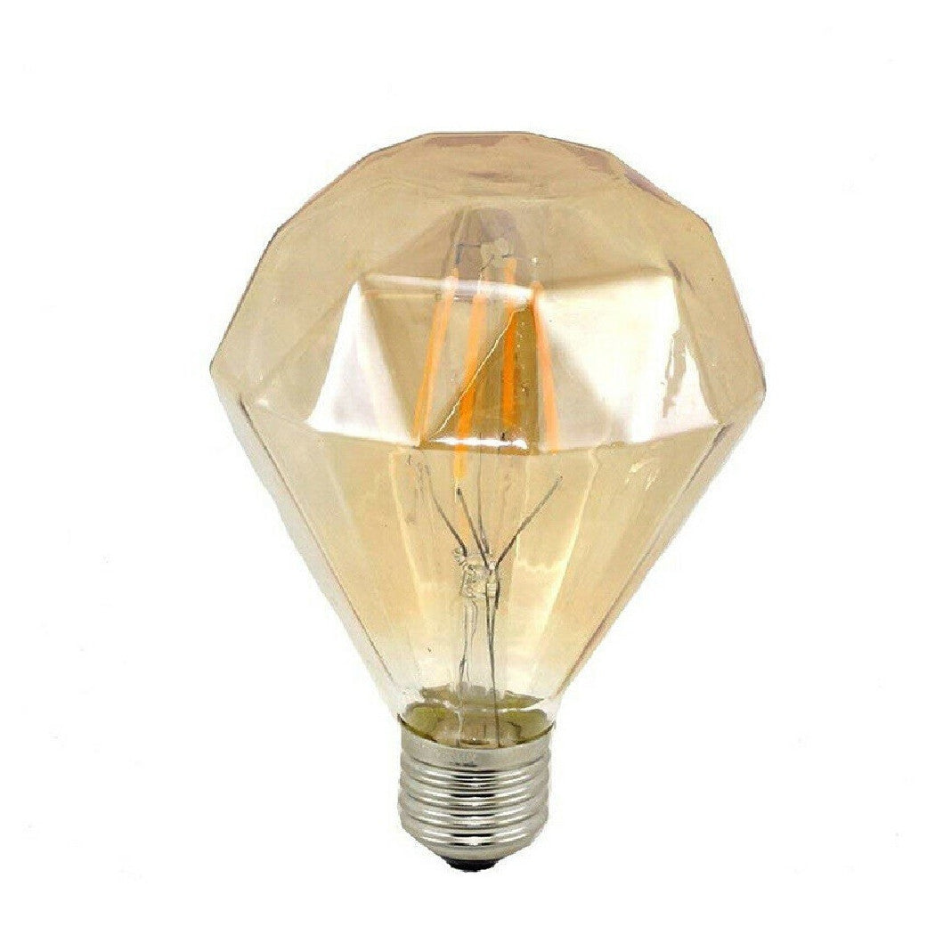 Amber Diamond E27 4 vatios estilo bombilla retro decorativo luz DM-OC