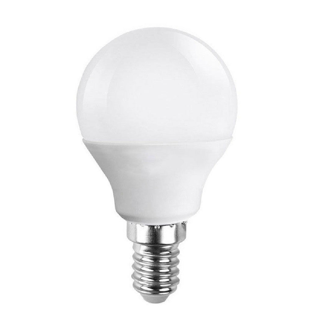 Bombilla de luz LED 6W E14 Esfera de luz fría 6500K Hot 3000K Natural 4000K G45-03