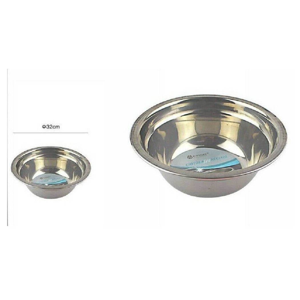 Bowl bowl bowl basin bowl stainless steel kitchen background 32 cm kitchen