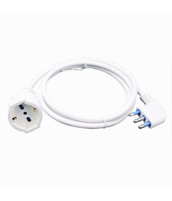 Ciabatta eléctrica multuses con 6 enchufes universales ITA 10 / 16A Schuko Bipasso