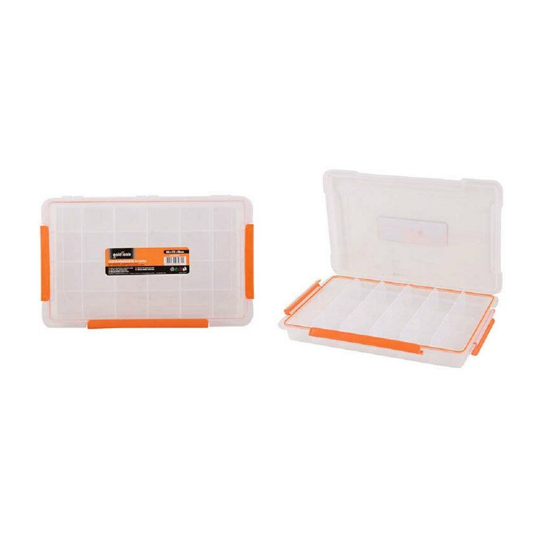 Caja de herramientas ADENSILS Tornillos ajustables Organizador 360x220x50mm