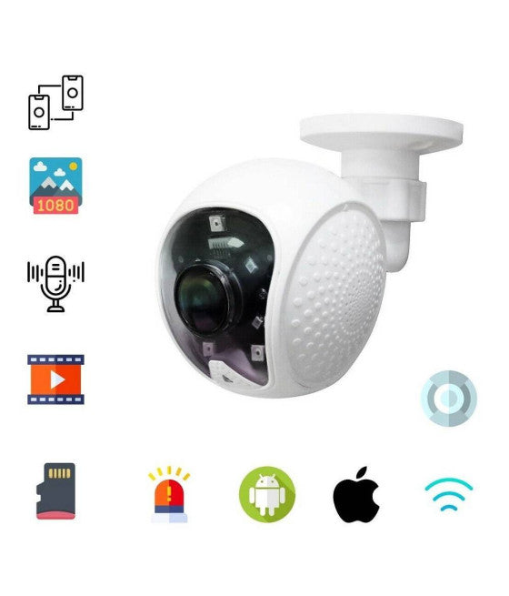 Cámara de vigilancia AHD 3.6 MM 2.0 MPX 8806ZL3 NVR con infrarrojos CW568