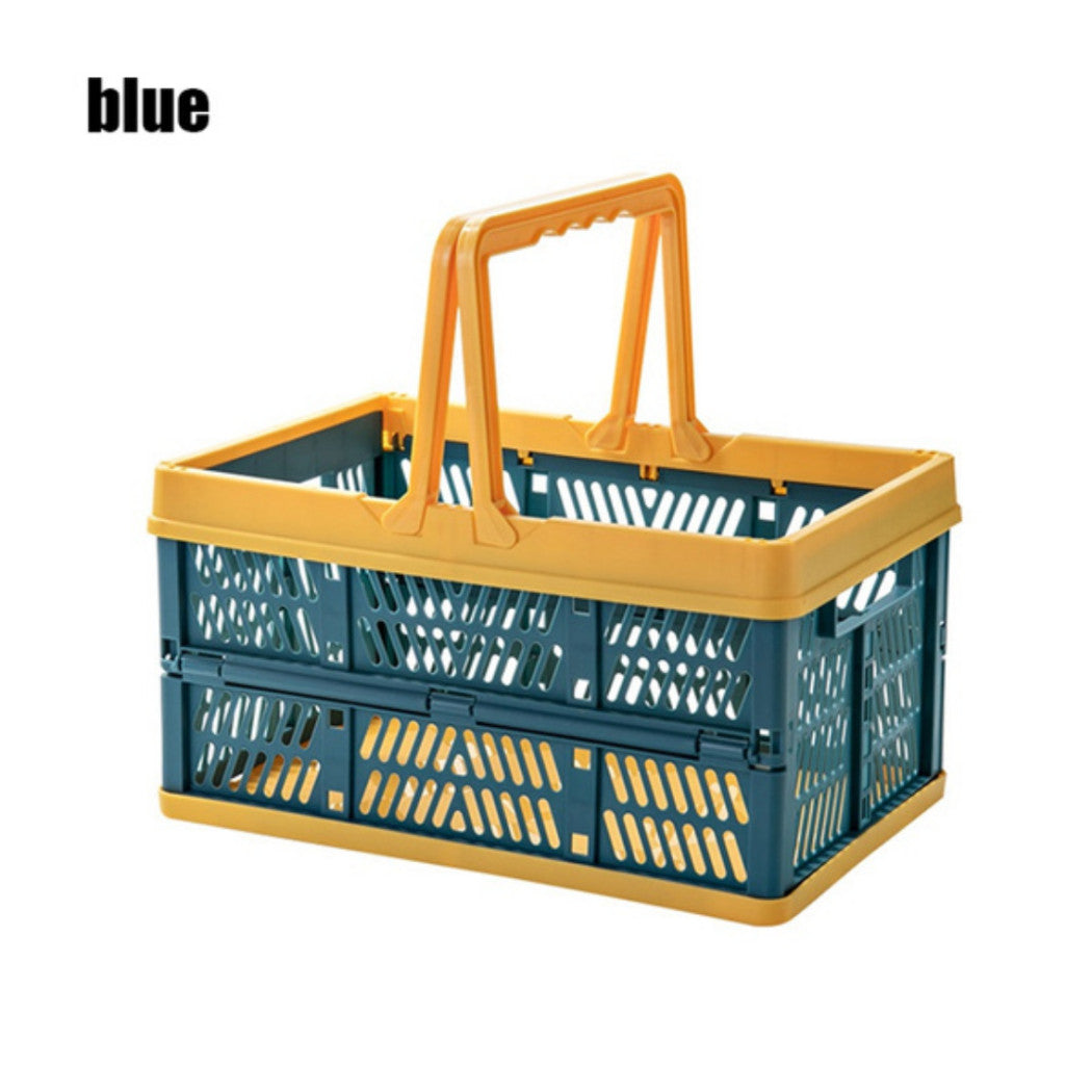 Cesta contenedores cesta cesta organizador apilable caja plegable