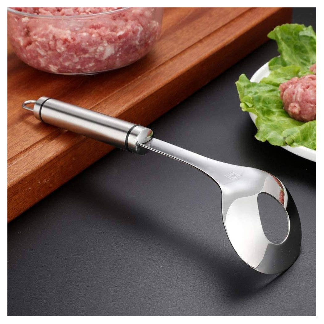 Cuchara para carne de albóndigas sin paletas Utensilio de acero inoxidable Molde