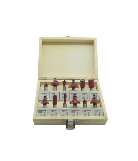 Plazas de cabeza plana para madera 6 piezas Sugerencias Cortadores por taladro 92087