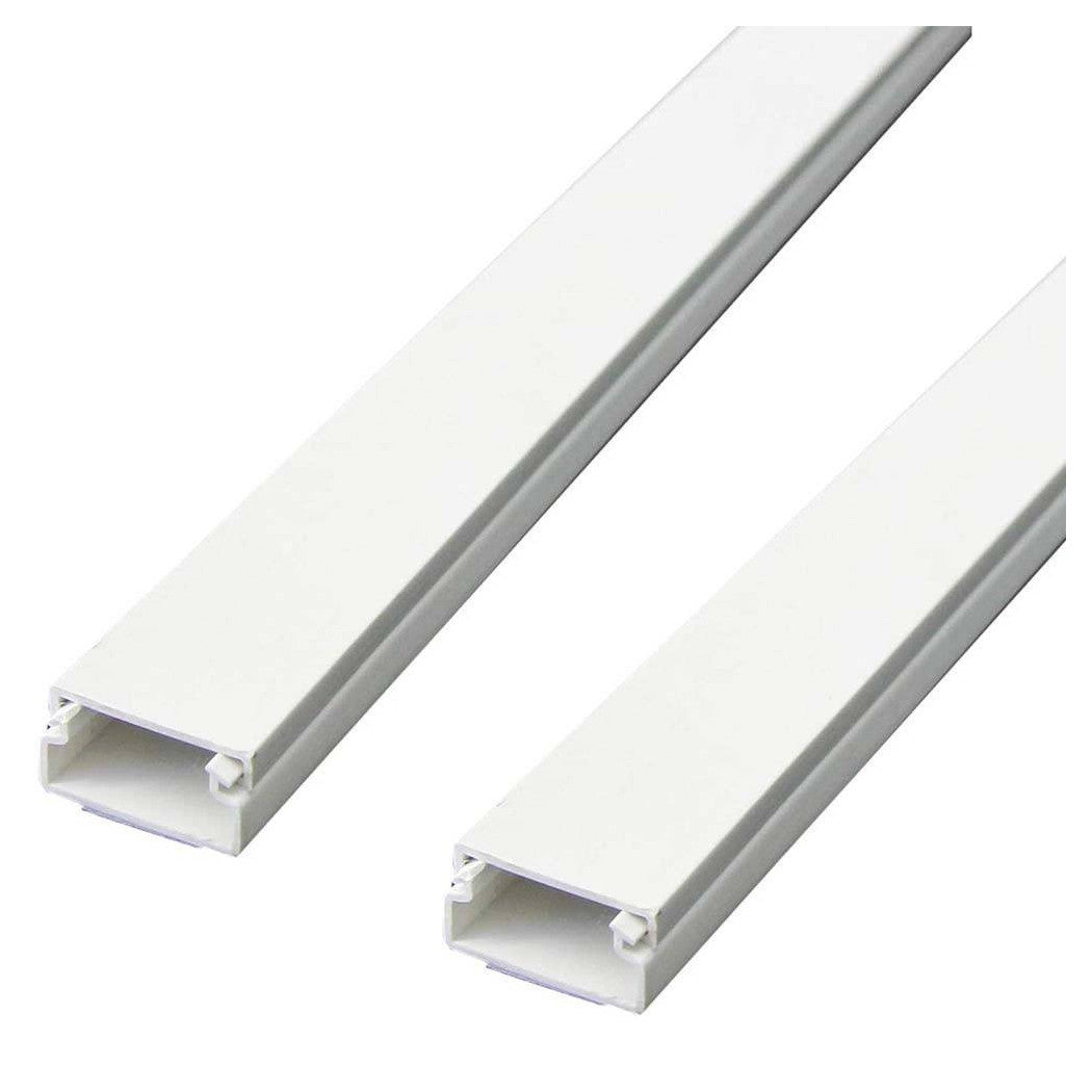 Establecer 2 1MT adhesivo glándula de cable con plástico blanco 20 x 10 mm