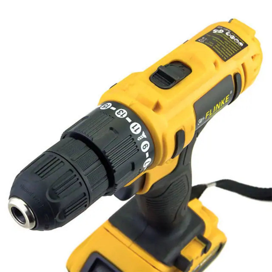 Establecer 78pcs Taladro Destornillador con batería 24V Accesorios de litio recargable 24V Maleta