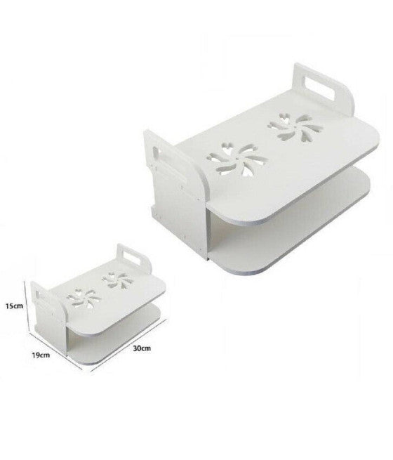 Estante de madera 3 estantes Plantas Puertas Estantes Muebles