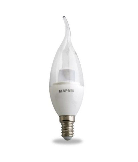 8W GLOBO G125 LED ATTACCO E27 LUZ CALDA G125-TC