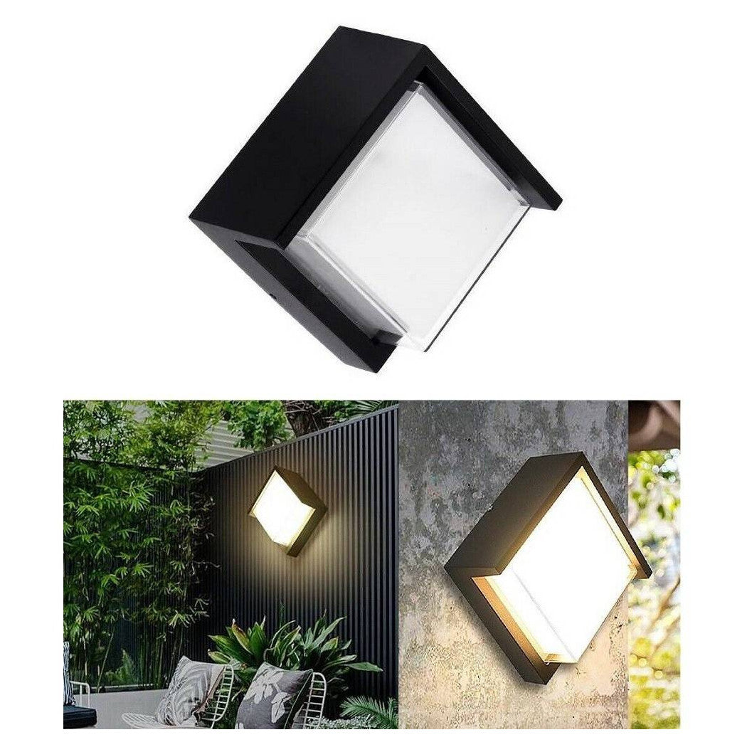 Lámpara de pared al aire libre y interior Lámpara de pared moderna IP65 Spotlight 12W