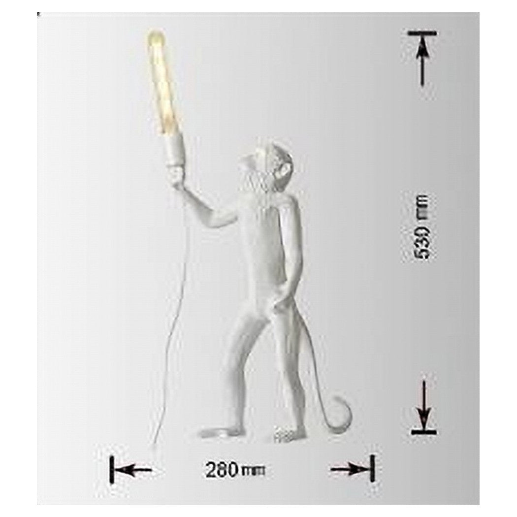 Lámpara de pie Lámpara de pie moderna E27 Forma de ataque Luz decorativa D08