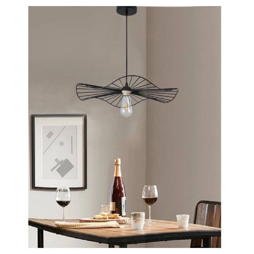 Lámpara de techo de lámpara de araña colgante de suspensión redonda E27 B31