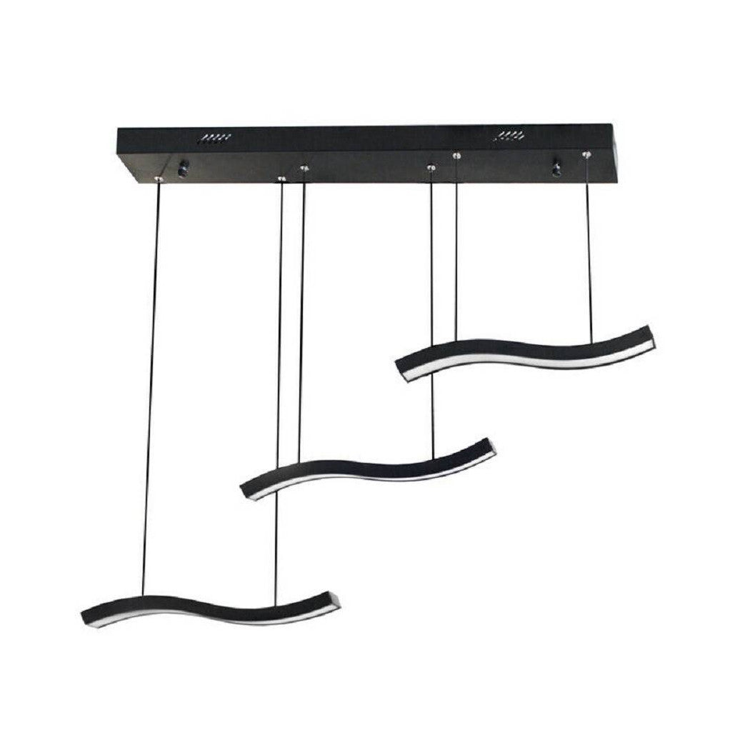 Lámpara de techo de lámpara de suspensión de 40 vatios 3 ondas Lámpara suspendida Luz blanca B42