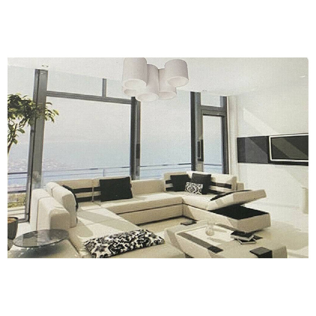 Lámpara de techo pintible de araña de araña de 5 cilindros Papodlights GS-C07