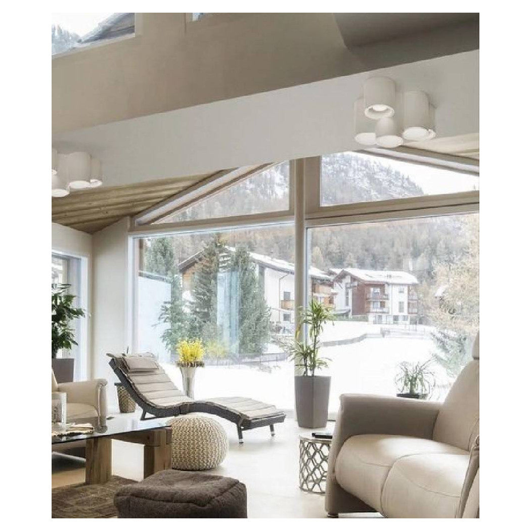 Lámpara de techo pintible de araña de araña de 5 cilindros Papodlights GS-C07