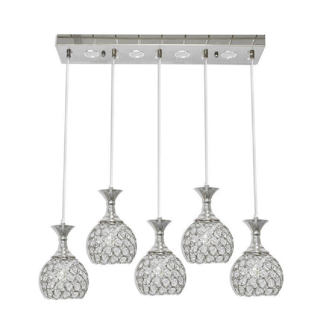 Lámparas de techo de techo colgante Cristales G9 B26 Ataque