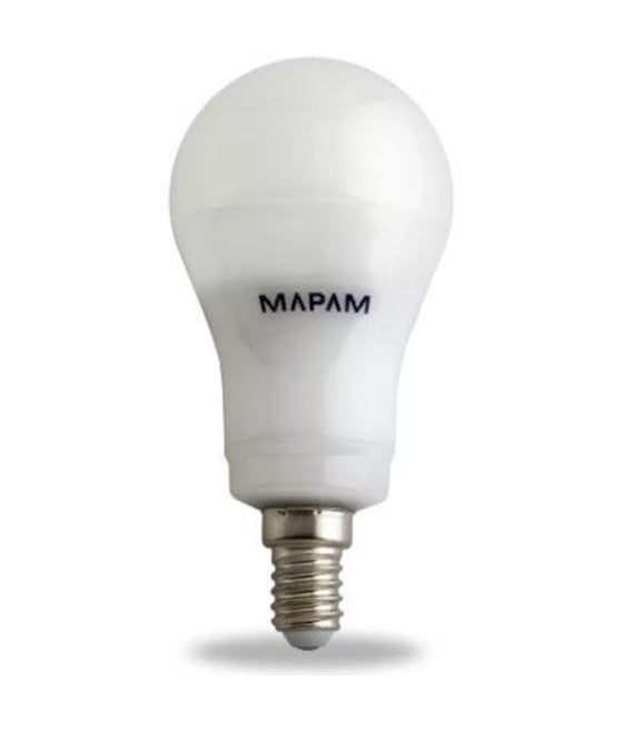 8W GLOBO G125 LED ATTACCO E27 LUZ CALDA G125-TC