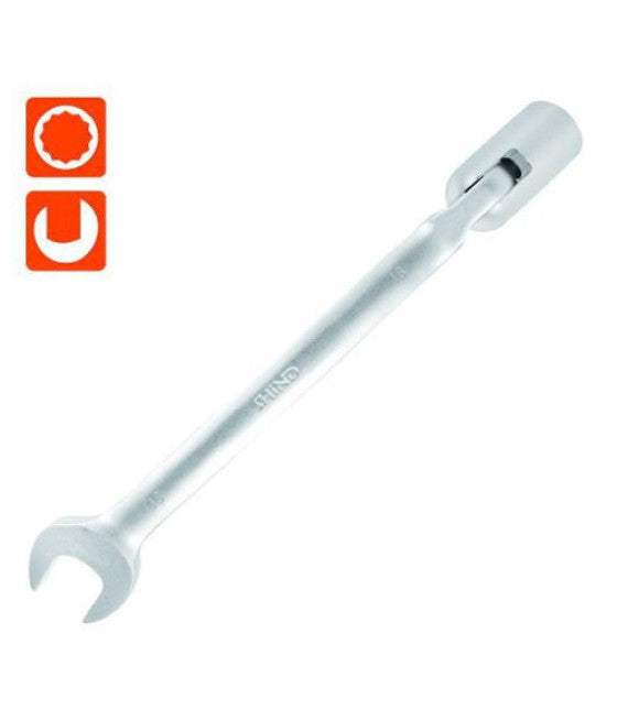 COMPASES RIBE ADJUNTO DE IMPACTO 1/2 "SET 9 PCS Mediciones de R5 a R14 Consejos 75 mm