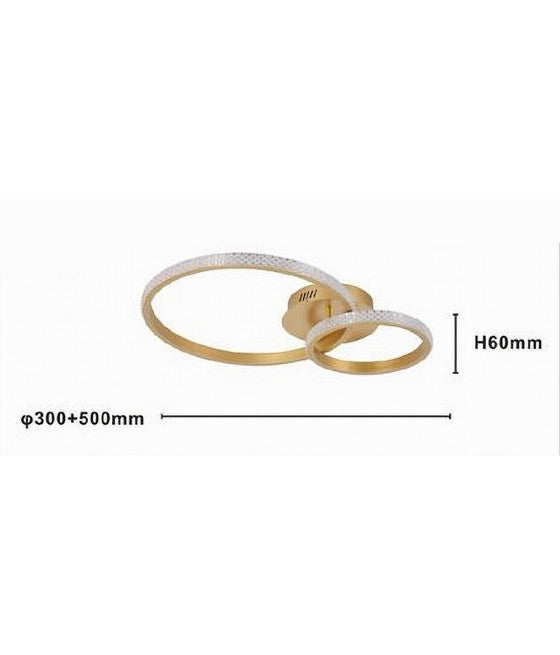 Luz de techo LED 32W Lámpara de techo Diseño de techo moderno redondo redondo PN-04B