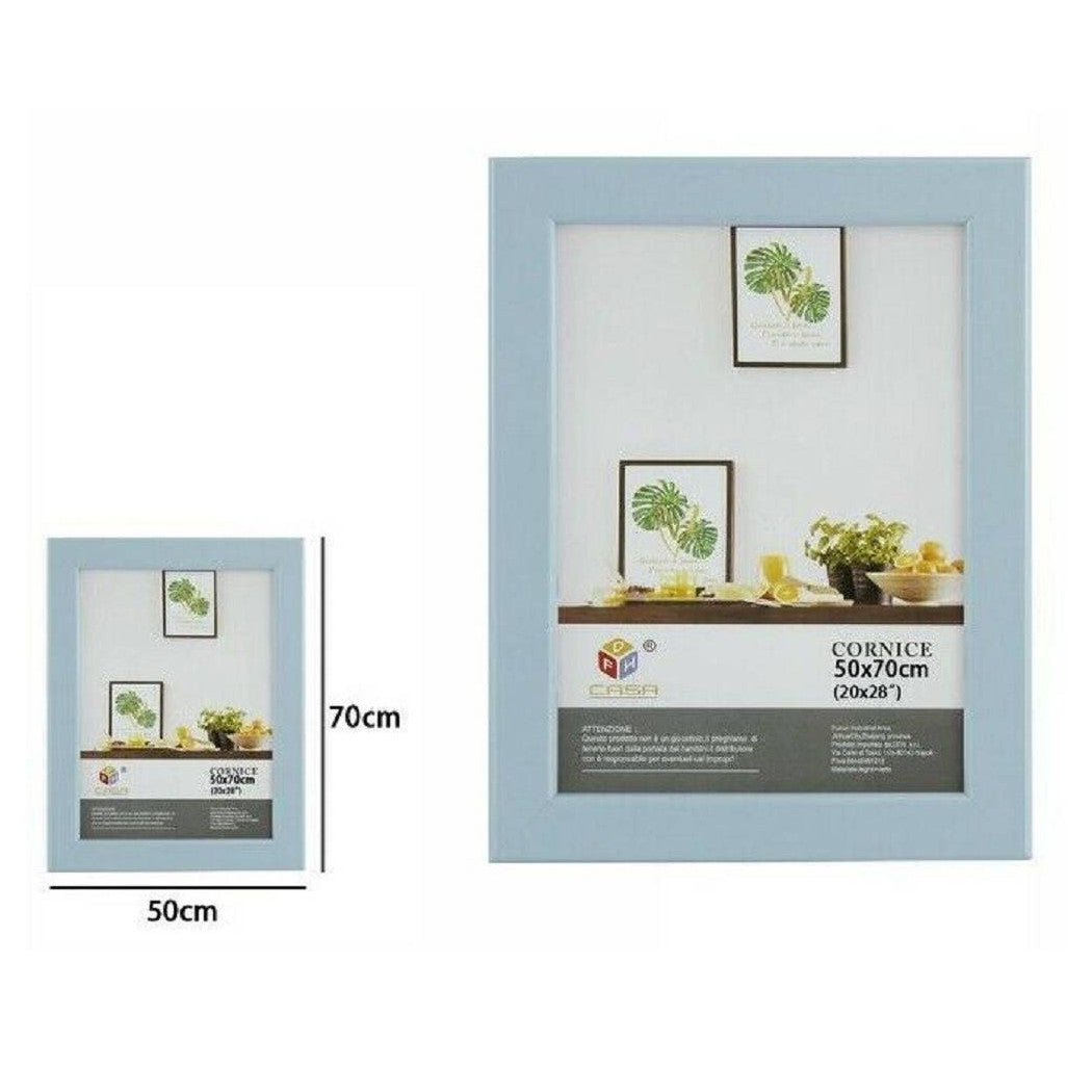 Marco de fotos Fotografías Televotas Dimensiones 50 x 70 cm Azul