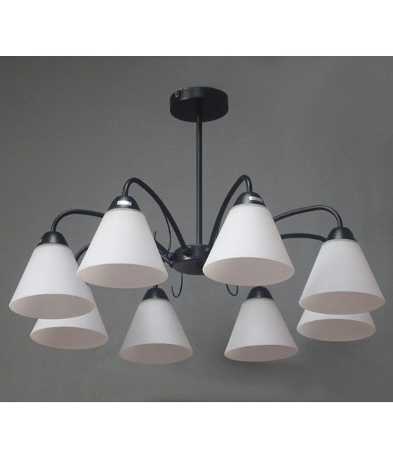 5 gotas de diseño colgante techo araña 38W-76W 3000K-6500K B04