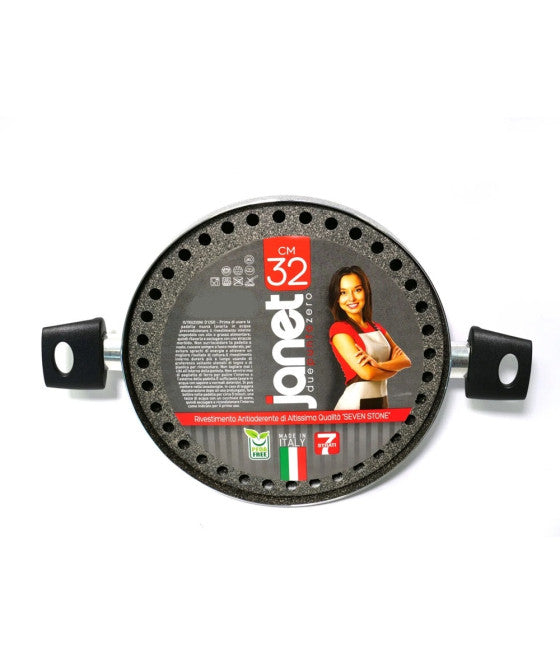 Hervidor de hervidor de metal Diámetro de olla de 12 cm mango de baquelita