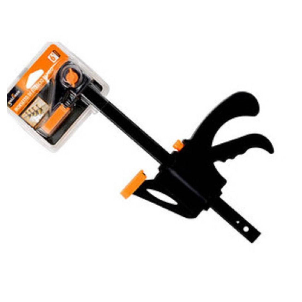 Pinza rápida de lápula Apretar sujeción Carpintero Apertura 150 mm