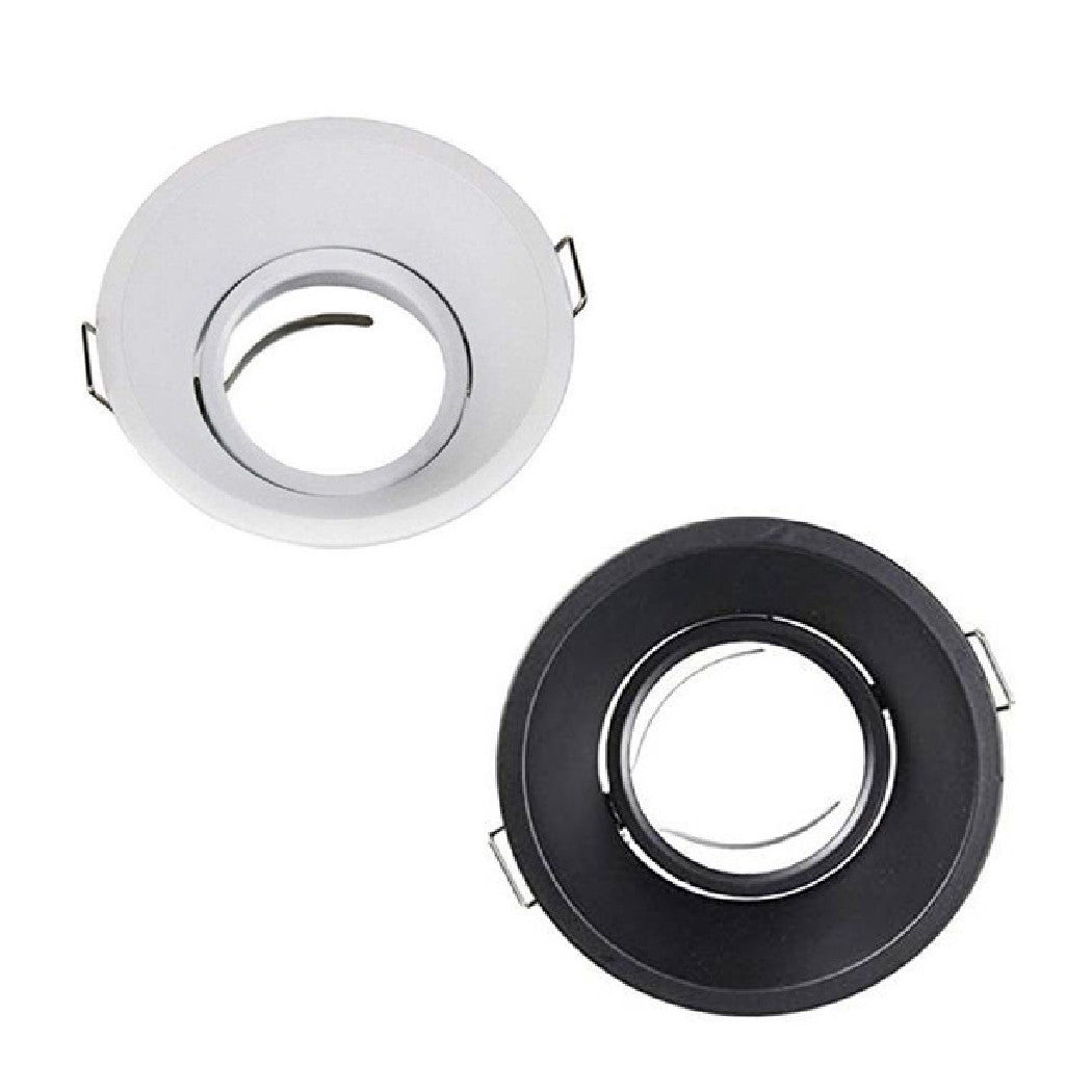 Puerta de proyector empotrable para el foco redondo GU10 ajustable para el falso techo P13