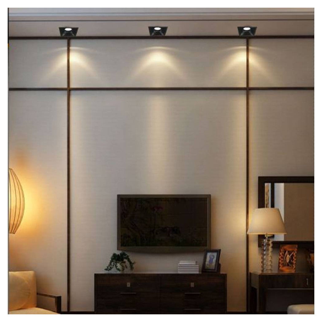 Puerta empotrable Puerta Ajustable Spotlight Square gu10 Hole 82 mm P14