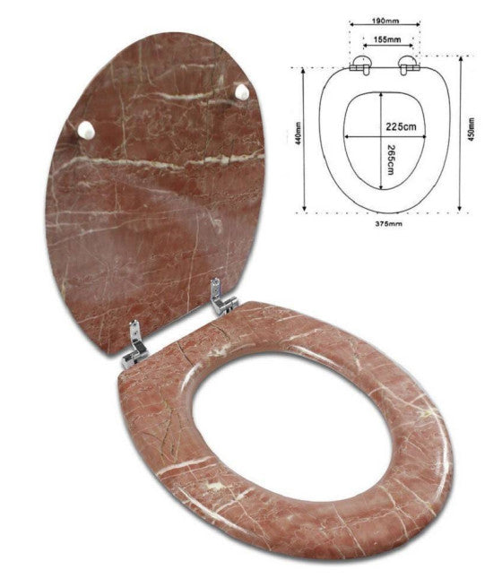 Cubierta de agua WC Cover Water Cubierta de agua Universal PVC Baño Fencoicopter 59027