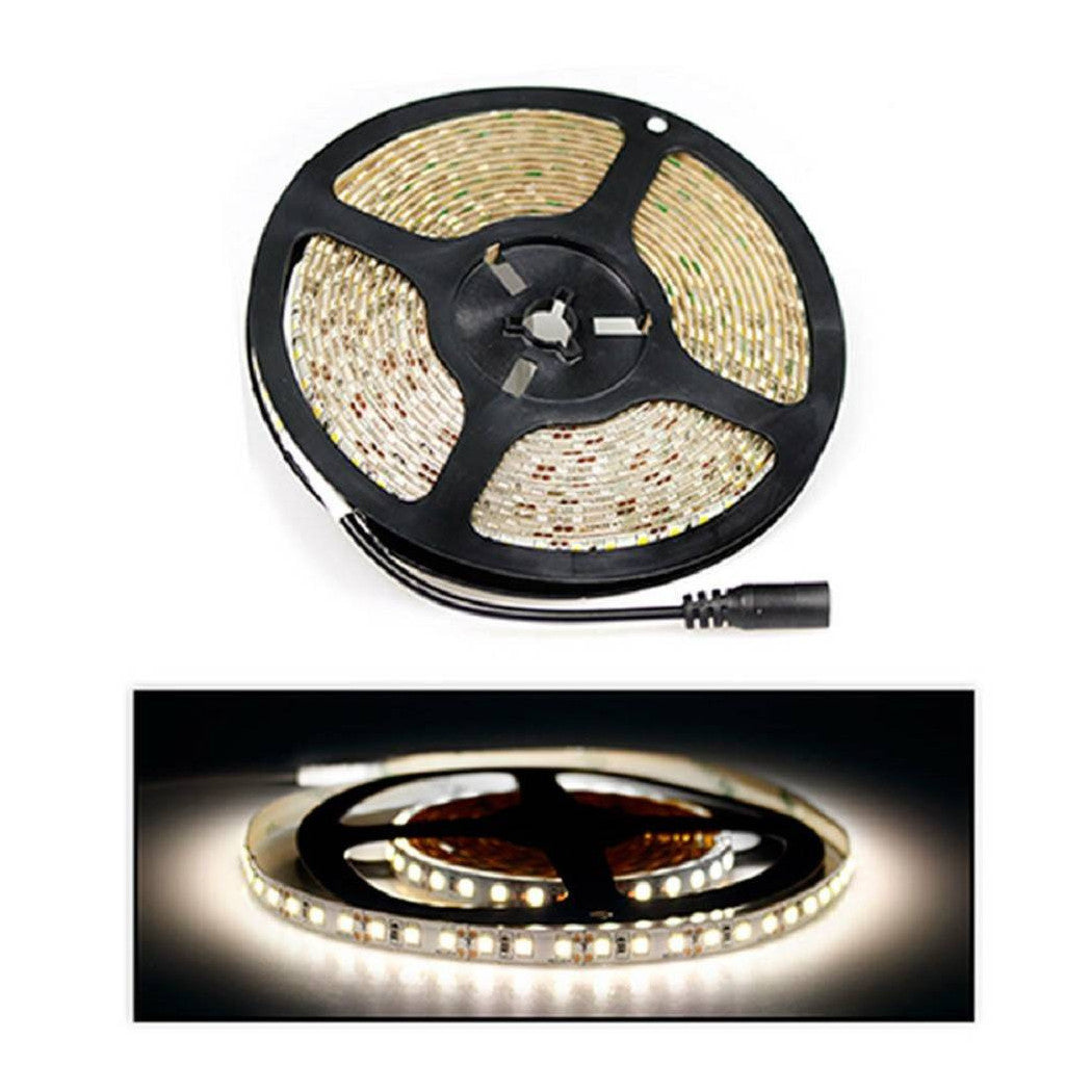Strip 600 LED 2835 Strip de 5 metros Bobina de luz natural 4000K impermeable IP55