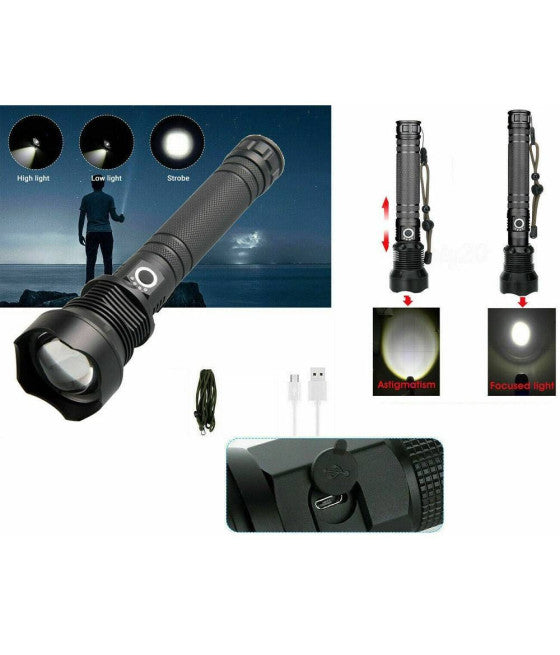 FRONTAL TORCIA 5 LED RECARICABILE 6 MODELOS DE EXCURSIONES FISH