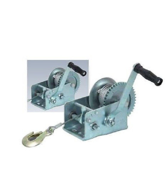 HOIST manual 600 lb con cable de acero 8 metros de elevador de cabrestante