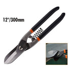 12 "Hojas de hierro Cizalla con Spring Spring Long Tijeras de corte 30 cm