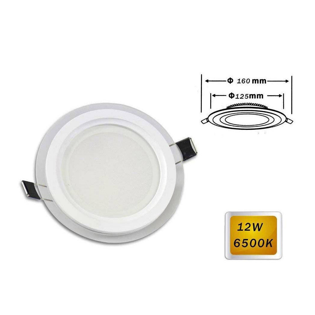 12 W LUZ 6500K 3000K 4000K P-125ET