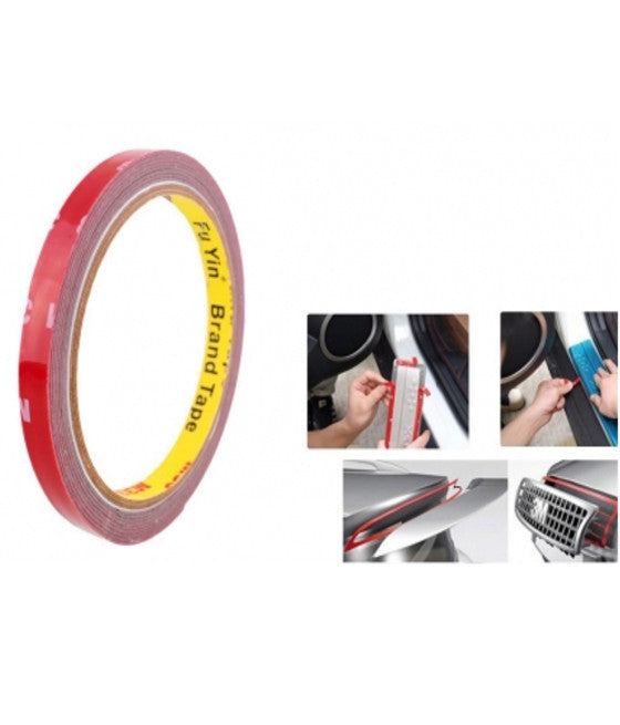 Cinta transparente de doble cara para led de doble tira led lateral de 5 metros VHB-5