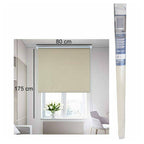 80x175cm Cortina de rodillo Beige Descore con tiendas de cadenas Sombrilla de sombrilla Inicio Ventana