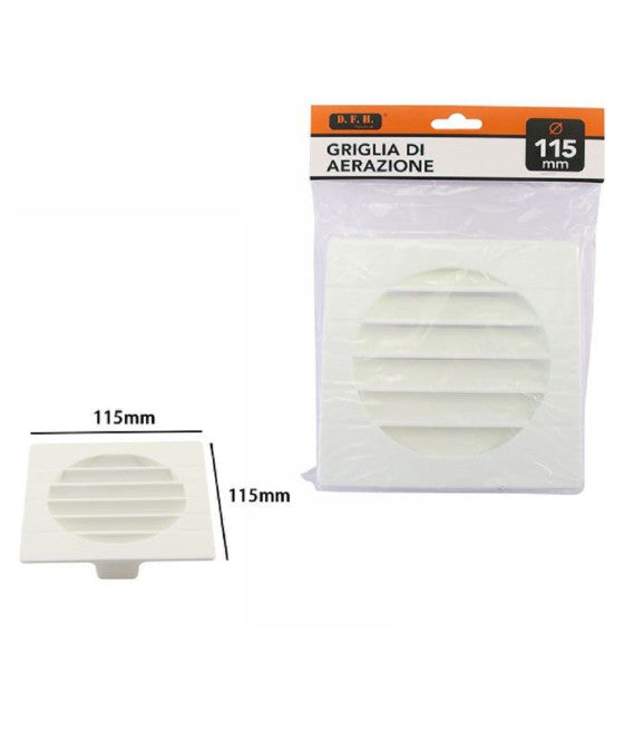 Rejilla de ventilación 15 x 30 cm Aluminio para ventilación de succión de aire