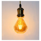 Amber Diamond E27 4 vatios estilo bombilla retro decorativo luz DM-OC