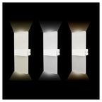 Aplique LED Lámpara de pared 8Watt Luz de doble emisión 3000K 4000K 6500K E37