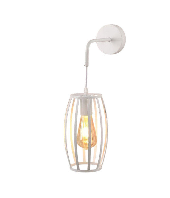 Lámpara de pared Lámpara de pared 12 W Bola de luz caliente 3000K Dormitorio 600lm E04-1