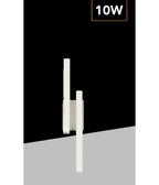 Luz de pared moderna en tiza rectangular 1xr7s Ataque pintable GS-E64